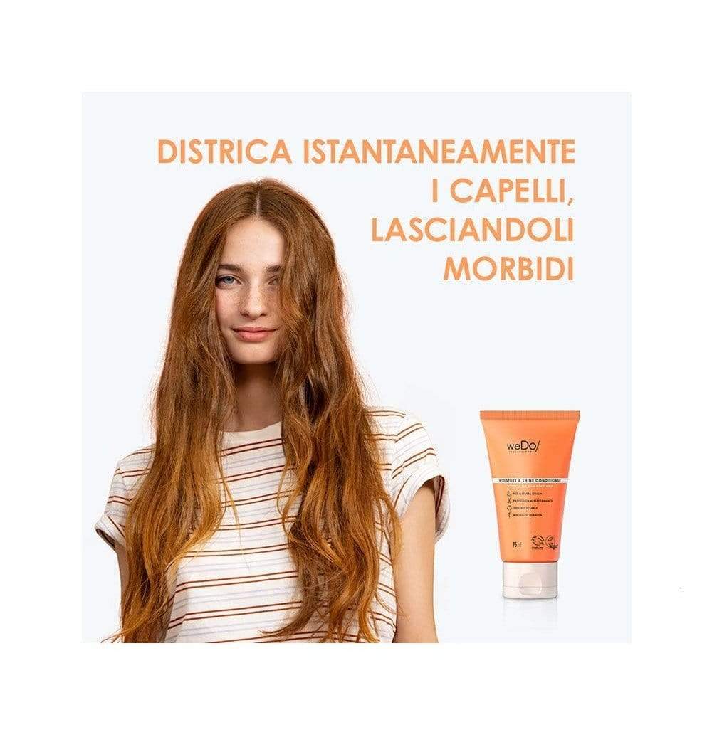 weDo Professional Moisture & Shine Balsamo idratante bio 75ml - Planethair 