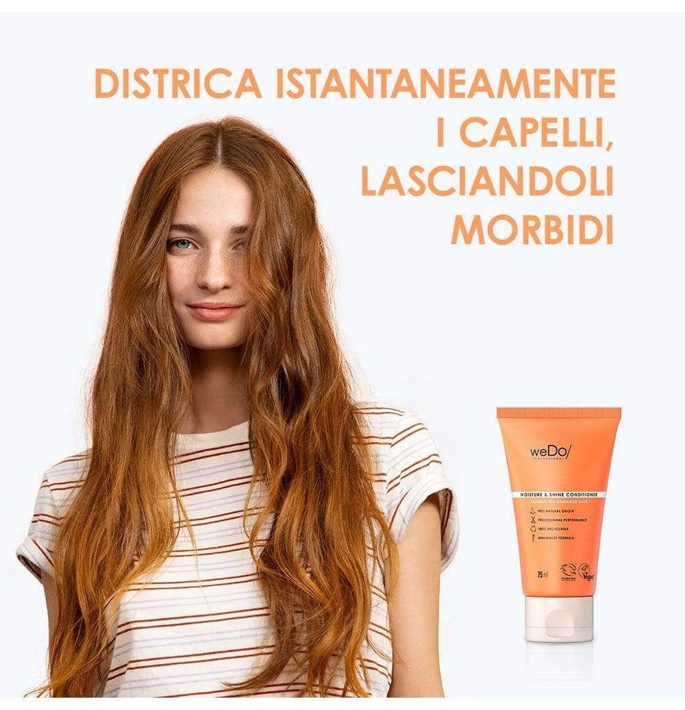 weDo Professional Moisture & Shine Maschera idratante bio 75ml - Planethair 