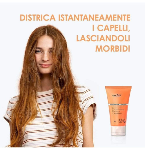 weDo Professional Moisture & Shine Maschera idratante bio 75ml - Planethair