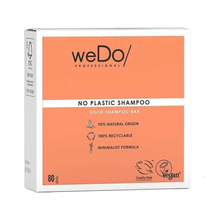 weDo Professional No Plastic Shampoo bio solido 80gr - Lavaggi Frequenti - 40%