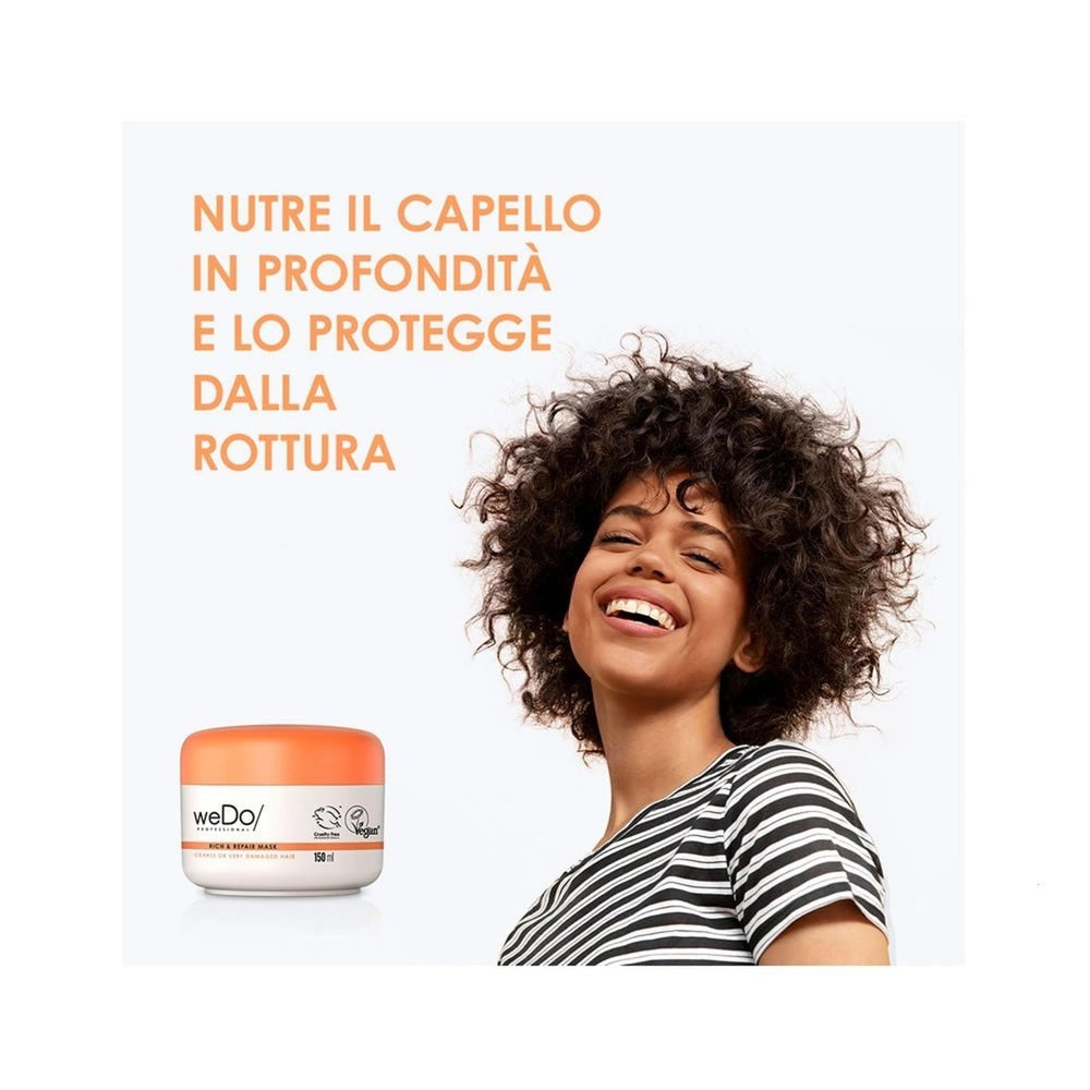 weDo Professional Rich & Repair Maschera bio 150ml - Planethair 