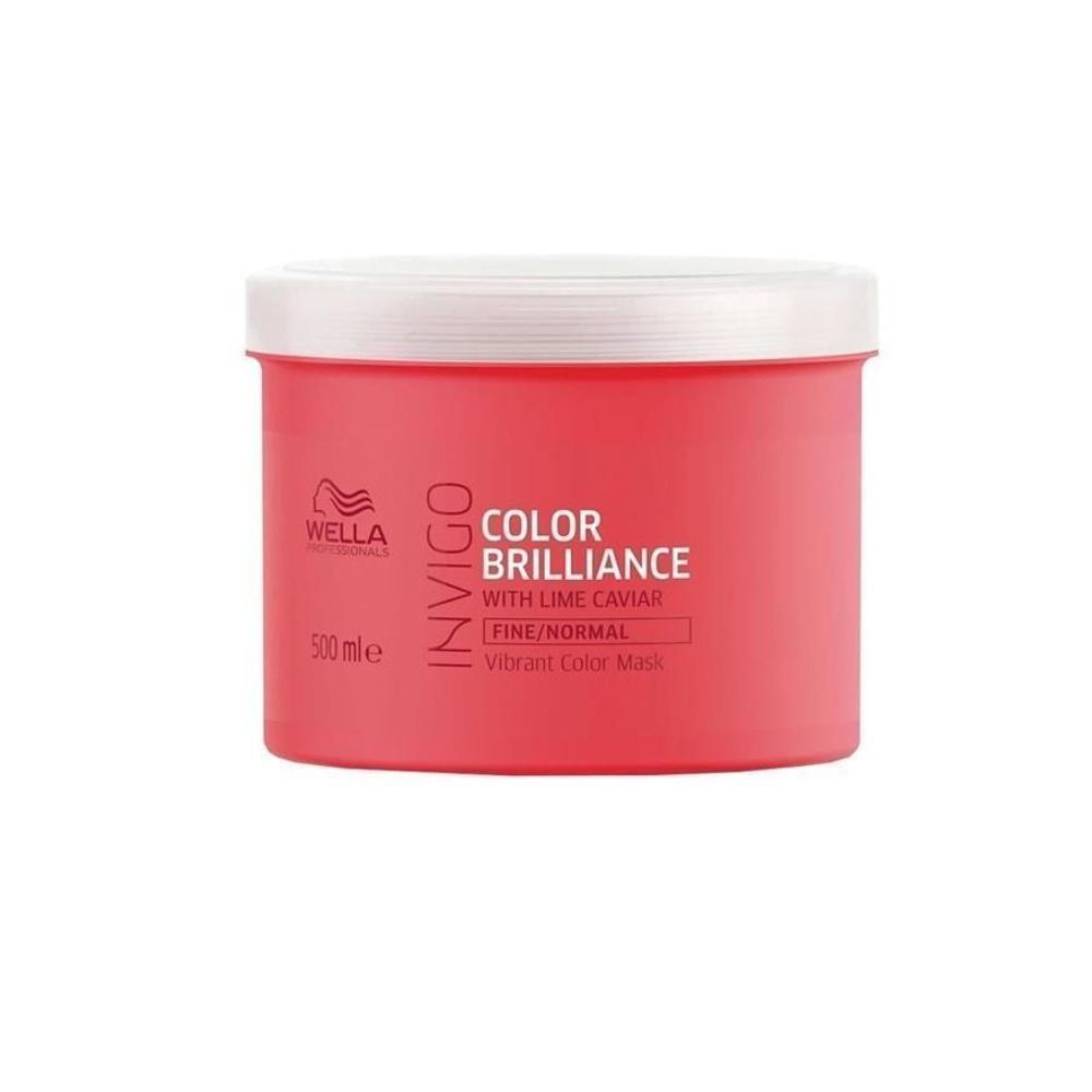Wella Invigo Vibrant Color Mask Capelli Fini 500ml - Planethair 