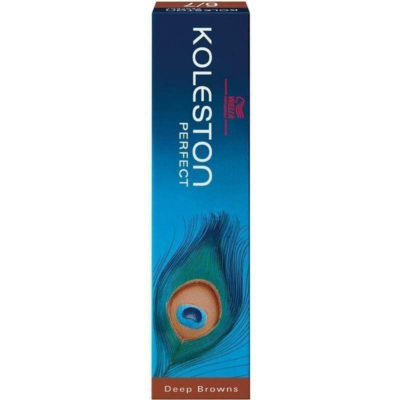 Wella Koleston Perfect 7-03 Biondo Medio Naturale Dorato 60ml - Planethair 